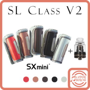 [售罄]億海 YiHi SXmini SL2 Class V2 Box Mod SL2 100W 單電池 可510轉接霧化器 可18650/ 20700/21700適配電池 大煙主機套組（含V2成品霧化器1顆）